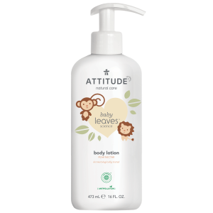 Attitude Baby leaves Dětské tělové mléko s vůní hruškové šťávy (473 ml)