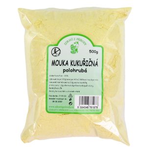 Zdraví z přírody Mouka kukuřičná polohrubá 500g