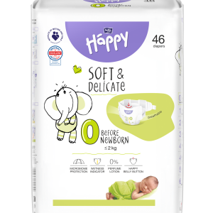 Bella Baby Happy Dětské pleny Before Newborn vel. 0 (46 ks)