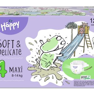 Bella Baby Happy Dětské pleny Maxi Toy Box vel. 4 (124 ks)