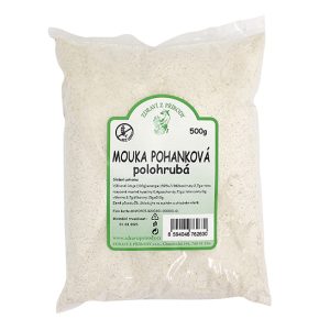 Zdraví z přírody Mouka pohanková polohrubá 500g