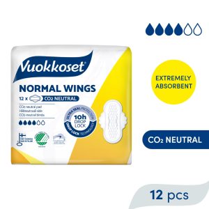 VUOKKOSET Vložky s křidélky Normal Wings (12 ks)