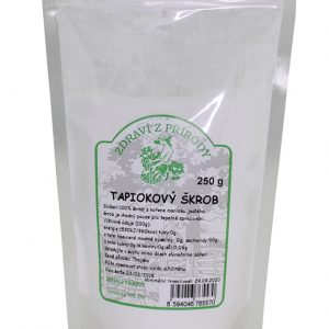 Zdraví z přírody Tapiokový škrob (mouka) 250g