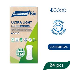 VUOKKOSET BIO Slipové vložky Ultra Light (24 ks)