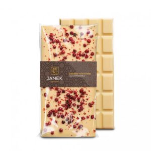 JANEK 38% Čokoláda bílá s pepřem 85g