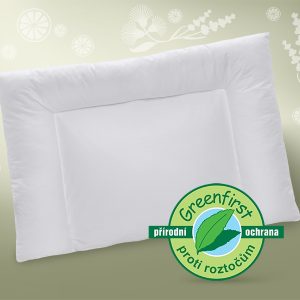 Picaso manufactury Dětský polštář Greenfirst s protiroztočovou úpravou Rozměr: batole 40×60 cm
