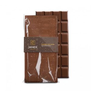 JANEK Čokoláda mléčná se solí 85g