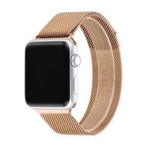 eses Milánský tah pro Apple Watch – Růžově zlatý 38mm, 40mm, 41mm