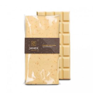 JANEK 38% Čokoláda bílá se solí 85g