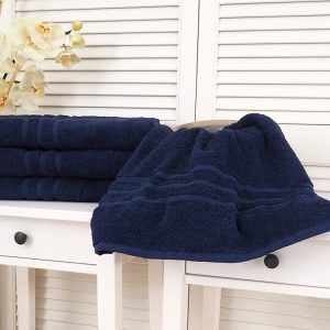 B.E.S. – Petrovice, s.r.o. Bavlněný froté ručník Classic – Marine modrý Rozměr: 50 x 100