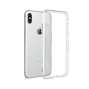 Silikonový kryt pro iPhone XR – Průhledný