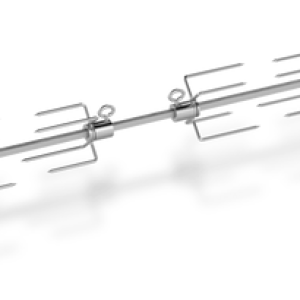 Otáčecí špíz Weber – Genesis I a II 400 a 600 série (4 a 6 hořáků)