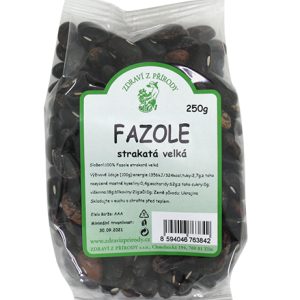 Zdraví z přírody Fazole strakatá velká 250g