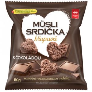 Semix Musli srdíčka křup. čokoláda-sáček 50g