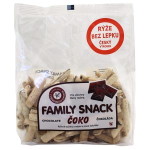 Family snack ČOKO sáček 165g