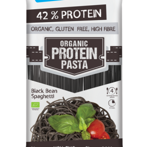 MaxSport Protein pasta špagety – tmavé fazole 200g