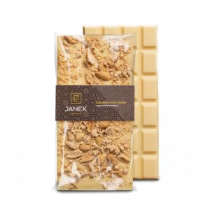 Janek čokoláda s arašídy 100g BÍLÁ