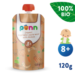 SALVEST Põnn BIO Kuřátko s těstovinami (120 g)