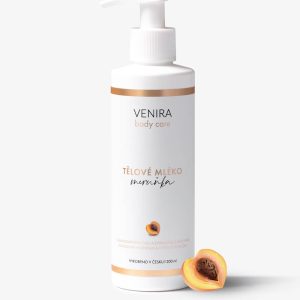 VENIRA tělové mléko, meruňka, 200 ml