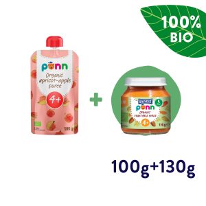 SALVEST Põnn Garden Duo s meruňkami a jablkem (230 g)