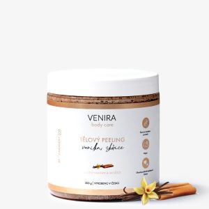 VENIRA tělový peeling, vanilka a skořice, 200 g