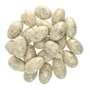 NUTSMAN Mandle v bílé čokoládě s kávou Množství: 250 g