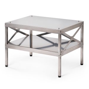 KAISER podstavec pod udírnu DVOUSTOVKU, nerez