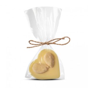 Janek Srdíčko s mandlemi 14g – bílá