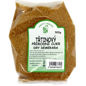 Zdraví z přírody Cukr třtinový Demerara 500g