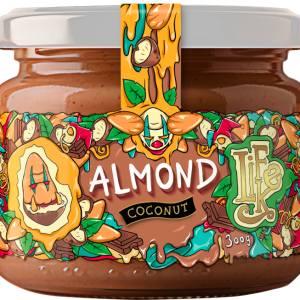 LIFELIKE Mandle kokos čoko 300g