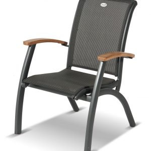 Hartman Luxusní stohovatelná zahradní jídelní židle Da Vinci