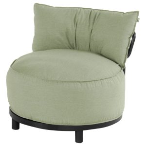 Luxusní zahradní křeslo Emma Round – French Green