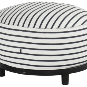 Luxusní zahradní podnožka Emma Round – Stripes