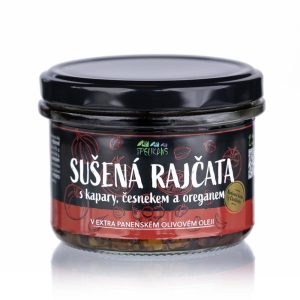 Pelikans Sušená rajčata v extra panenském olivovém oleji 180 g