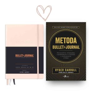 Metoda BulletJournal [balíček se zápisníkem, růžový]