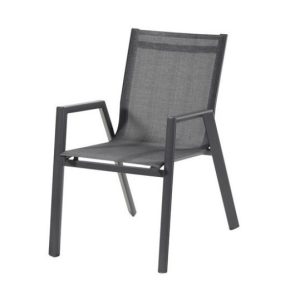 Hartman Zahradní židle Aruba stohovatelná s alu područkami