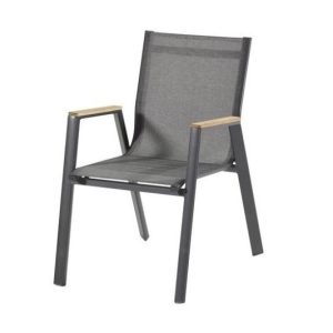 Hartman Zahradní židle Aruba stohovatelná s teak područkami