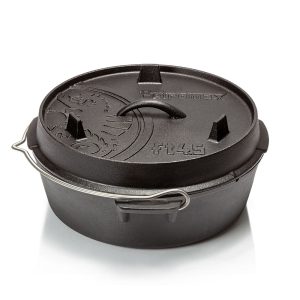 Petromax litinový kotlík Dutch Oven – 22 cm, 3,5 l