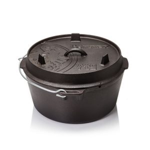 Petromax litinový kotlík Dutch Oven – 25 cm, 7,5 l