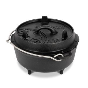 Petromax litinový kotlík Dutch Oven s nožičkami – 18 cm, 1,6 l
