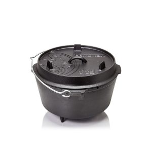 Petromax litinový kotlík Dutch Oven s nožičkami – 25 cm, 7,5 l