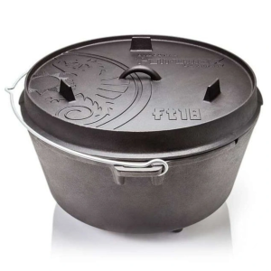 Petromax litinový kotlík Dutch Oven s nožičkami – 34 cm, 16,1 l