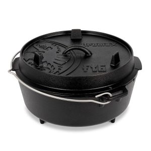 Petromax litinový kotlík Dutch Oven s nožičkami – 26 cm, 5,5 l