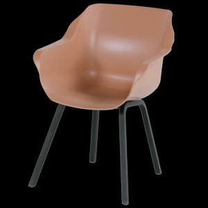 Sophie Element Zahradní Jídelní Židle s područkami – terra