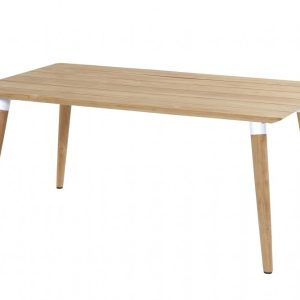 Hartman Zahradní Jídelní Stůl Sophie Teak 170 x 100 cm – bílý