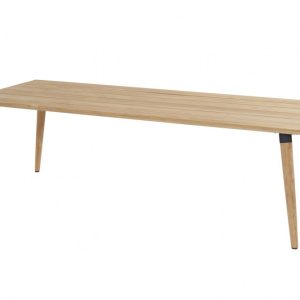 Hartman Zahradní Jídelní Stůl Sophie Teak 240 x 100 cm – černý