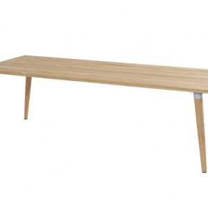 Hartman Zahradní Jídelní Stůl Sophie Teak 240 x 100 cm – světle šedý