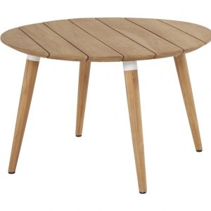 Hartman Zahradní Jídelní Stůl Sophie Teak průměr 120 cm – bílý