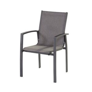 Zahradní jídelní židle Canterbury stohovatelná – xerix