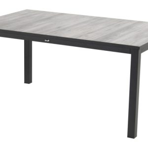 Zahradní jídelní stůl Hartman Comino 163 x 100 cm – černý